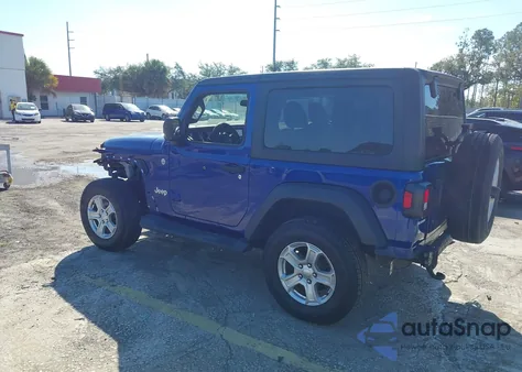 2020 Jeep Wrangler Sport S 4X4 z USA, uszkodzony, nr VIN 1C4GJXAG9LW224157